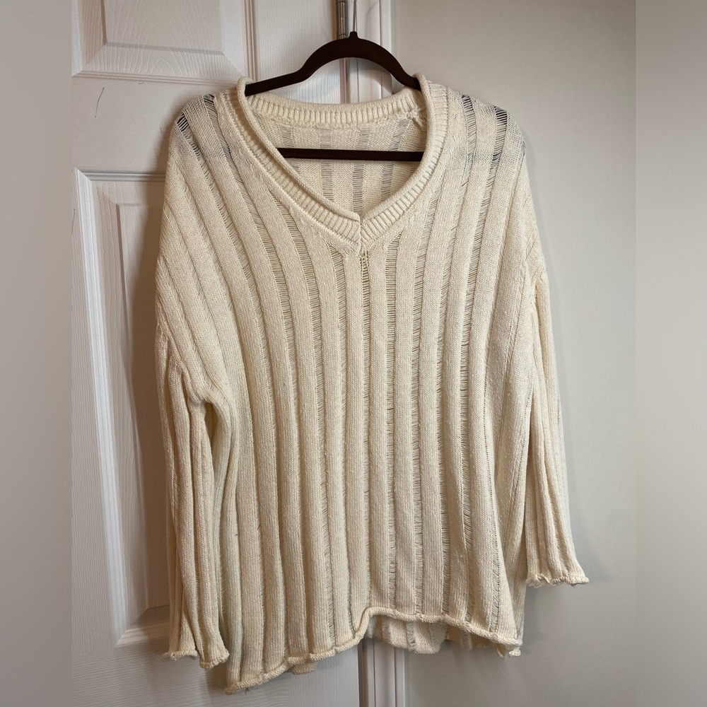 Oversized look and fit.